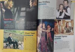 SABAH DERGİ GRUBU-SİNEMA DERGİSİ-POPÜLER SİNEMA DERGİSİ-5 YTL-2008-SAYI:8- AĞUSTOS-STAR WARS:KLON SAVAŞLARI-AKILLI OL-MUMYA:EJDER IMPARATORU'NUN MEZARI-10 PERFORMANSIYLA CHARLIZE THERON-KATEGORI DIŞI BİR USTA MARTIN SCORSESE-YENI SEZON-HELLBOY II-HARRY POTTER VE MELEZ PRENS-WALL-E QUANTUM OF SOLACE-BURN AFTER READING-HOUSE OF LIES-A.R.O.G.-20 UNUTULMAZ DÜĞÜN SAHNESİ-TEBDİLİMEKANDA AKSİYON VAR-GÜZELLIK VE YENETENE BİRLEŞİNCE-EYLL'DE GEL-BUNLARI ANLATMIŞ MIYDIK?-KOMİK ÇÜNKÜ ÇOK CİDDİ-BİR YASTIKTA KOCASINLAR-SİNEAMADAN ÇIKMIŞ INSAN*ÖZEL SEANS-WANTED-KADAVRA-KIZ KARDEŞİM EVLENIYOR-YEŞİLÇAM KLASIKLERI-HABABAM SINIFI-KÜLT FIMLER-DIE LETZTE RACHE-SOUNDTRACK ANALIZ-ALMOST FAMOUS-SİNEMA ÇIKIŞI-*SARP APAK-BOMBALAR ALTINDDA-ZİYARETÇİLER-UYURGEZER-ÖLÜM KAPANI-ZOHAN'A BULUŞMA-RUHUMA ASLA-AYNALAR-ÜÇ HANEDAN:EJDERİN DİRİLİŞİ-CASH-KEDİLER ŞEHRİ-KAYIP YÜZÜK