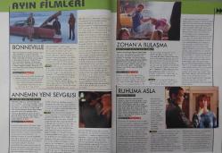 SABAH DERGİ GRUBU-SİNEMA DERGİSİ-POPÜLER SİNEMA DERGİSİ-5 YTL-2008-SAYI:8- AĞUSTOS-STAR WARS:KLON SAVAŞLARI-AKILLI OL-MUMYA:EJDER IMPARATORU'NUN MEZARI-10 PERFORMANSIYLA CHARLIZE THERON-KATEGORI DIŞI BİR USTA MARTIN SCORSESE-YENI SEZON-HELLBOY II-HARRY POTTER VE MELEZ PRENS-WALL-E QUANTUM OF SOLACE-BURN AFTER READING-HOUSE OF LIES-A.R.O.G.-20 UNUTULMAZ DÜĞÜN SAHNESİ-TEBDİLİMEKANDA AKSİYON VAR-GÜZELLIK VE YENETENE BİRLEŞİNCE-EYLL'DE GEL-BUNLARI ANLATMIŞ MIYDIK?-KOMİK ÇÜNKÜ ÇOK CİDDİ-BİR YASTIKTA KOCASINLAR-SİNEAMADAN ÇIKMIŞ INSAN*ÖZEL SEANS-WANTED-KADAVRA-KIZ KARDEŞİM EVLENIYOR-YEŞİLÇAM KLASIKLERI-HABABAM SINIFI-KÜLT FIMLER-DIE LETZTE RACHE-SOUNDTRACK ANALIZ-ALMOST FAMOUS-SİNEMA ÇIKIŞI-*SARP APAK-BOMBALAR ALTINDDA-ZİYARETÇİLER-UYURGEZER-ÖLÜM KAPANI-ZOHAN'A BULUŞMA-RUHUMA ASLA-AYNALAR-ÜÇ HANEDAN:EJDERİN DİRİLİŞİ-CASH-KEDİLER ŞEHRİ-KAYIP YÜZÜK