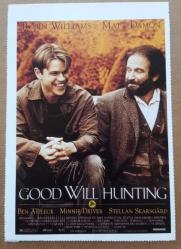 CAN DOSTUM / Good Wıll hunting - Robin Williams & Matt Damon ~ [ SİNEMA KARTI ]