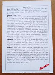 CAN DOSTUM / Good Wıll hunting - Robin Williams & Matt Damon ~ [ SİNEMA KARTI ]