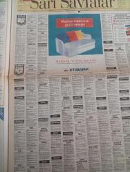 SABAH İSTANBUL GAZETESİ - 22 Aralık 1998- Hava durumu-Erdal Bilallar-Sarı sayfalar-İstanbulda bugün yer alan firmalar-Eczaneler-Sarı sayfalar-İstanbulda kültür ve sanat-Önemli telefonlar- Yılmaz güven-profesör Doktor Faruk Birtek- metin Çelik- nazım Çakmak- solmaz pekcan-engin Akbaş- yılmaz zerger- boğaz yağmacıları-mevlana kapı- veli Göçer inşaat-dengiz İnşaat- gedik oto-izmirli kürk-Mesi sağlık-Emka pimapen-Ransel eğitim-Eryetiy eğitim-öztaş dekor- Veli Göçer Arsa Ofisi- milli Eğitim Müdürü Ömer Balıbey- 3 Baba Hasan müzikli oyunu- oya Başar tiyatrosu- levent kırca-ibrahim Sadri- sevdiğim adam sevdiğim kadın- h2o korku Bayramı- ocak 99 oyunları- şen makas- Elif boyeri- Mahmutpaşa-utanç anıtı- korku treni-volkan ağabeyi- arzu yanardağ