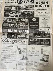 SABAH İSTANBUL GAZETESİ - 19 Aralık 1998- Hava durumu-Erdal Bilallar-Sarı sayfalar-İstanbulda bugün yer alan firmalar-Eczaneler-Sarı sayfalar-İstanbulda kültür ve sanat-Önemli telefonlar-Büyükşehir adayı Şener battal-Büyükşehir adayı Mukadder Başeğmez-M.Ali-Fatih adayı Erdoğan Bayraktar-Fatih adayı sadık Albayrak-Kadir Topbaş-Selami uzun-Yusuf Beyazıt-Ali İbiş-Ali Müfit Gürtuna-Murat Aydın-Burak Dündar-Sen Can Bulut-Fırat hakbiten-Selçuk arslan-Yakup dolgun-Berrin Ötken-Delta motorlu taşıtlar-hastaneye baskın-Kütahya porselen plaza-büyük Ramazan ucuzluğu-emlak bankası-kenan doğulu-Club makara-eda ve Metin Özülkü-Aydın-nalan-nadide Sultan-boyut otomotiv-15 asırlık sarnıca can veriliyor-esin Övet-emin-pastaneleri-iskeleye kilit-ayça Genç-Engin akbaş-Şenol baş takar-tuzak-Mertaş inşaat-ilk sinemalarız-turkuaz çamaşırhane-Zeytinburnunda her yer deri-İzmirli kürk sarayı-demek ki oluyormuş-masko