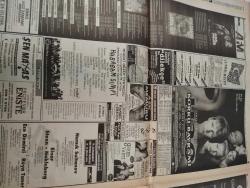 SABAH İSTANBUL GAZETESİ - 11 Aralık 1998- Hava durumu-Erdal Bilallar-Sarı sayfalar-İstanbulda bugün yer alan firmalar-Eczaneler-Sarı sayfalar-İstanbulda kültür ve sanat-Önemli telefonlar- Seda çorman- Nimet abla- baymak-erdal Çetin- Atilla'nın- Güler kaygusuz-mukadder korkmaz-suna açık söz-erdal Eralp- sevinç Özcan Arzu can-veli göçer arsa ofisi-omron-mudo City- Refet angun- Veliaht Mehmet Vahdettin- Lozan kahramanı-ismet inönü-sirkeci garı- mustafa Kemal atatürk-ertan Ünal-wilhem- Keriman Halis- Ayça genç-erdal Çetin- sadettin yılmaz-bilal önder-erdem sumacı- Dengiz İnşaat tatil köyleri- ege Körfez Kent- Beylikdüzü çarşılı Mesken sitesi- Profesör enişte-ece Demirci- rüya taner-namık Sultan olsa çizgi Hababam sınıfı-aşk memuru- seher vakti kısa çizgiyi korku bayramı-3 Baba hasan-popcorn-nice yıllara-cineplex odeon-neve campbell-tatli kaçamaklar- her şey çok güzel olacak-cem yılmaz-mazhar alanson-gemide-titanic-cinemax- aldo-fatih ürek-metin Arolat- Ayşen birgör-levent yüksel-göksel-