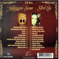 Türk Sanat Müziği 2 CD Müzeyyen Senar Sibel Can  SIFIR JELATİNLİ AMBALAJINDADIR