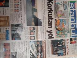 SABAH İSTANBUL GAZETESİ - 15 Aralık 1998- Hava durumu-Erdal Bilallar-Sarı sayfalar-İstanbulda bugün yer alan firmalar-Eczaneler-Sarı sayfalar-İstanbulda kültür ve sanat-Önemli telefonlar- Erdal çetin-alacakaranlık servisi- Erenköy- eti ben-veli göçer-zirve duşakabin-izmirli kürk-best bilgisayar-bilgi Dershanesi- eğer yetişeydim kısa çizgimesi güzellik-özka kapı-öztaş dekorasyon-kms güvenlik sistemi- şuan sel eğitim-semka kapı-damla otomatik-sabah otomotiv-istanbul Telekom- hatay gsm-poyraz danışmq İstanbul efendisi-pimapen- Levent kırca-oya Başar tiyatrosu-3 Baba Hasan müzikli oyun- gösteri Cem yılmaz-h2o korku bayramı-tatlı kaçamak var-her şey çok güzel olacak-cumhuriyet- herhangi şeyler- haldun Taner Kabare- felek bir gün salakken- çok tuhaf soruşturma-popcorn- Ali Talip özdemir-ibrahim Sadri Adam gibi-yahya Kemal- hülya Avşar- yemek müziği açelya-ege- veli Göçer arsa ofisi- Feridun hemen-haydar Yeşiltepe- ismail yıldırım-havva çelik-ahmet çelik-ayşenur Kendir-