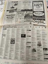 SABAH İSTANBUL GAZETESİ - 16 Aralık 1998- Hava durumu-Erdal Bilallar-Sarı sayfalar-İstanbulda bugün yer alan firmalar-Eczaneler-Sarı sayfalar-İstanbulda kültür ve sanat-Önemli telefonlar- Ömer Balabey- Doktor Özcan köknel- Baymak- Nazire sevican- ikiler- Dengiz İnşaat- veli Göçer inşaat-delta otomotiv-baymak kombi- zirve starduş- izmirli kürk Sarayı Ege Çelik kapı-artist su arıtma-nesrin keskintaş- seyhan Aydın- kezban Balcı- leyla Sıtkı Sezer- ınterpen-veli Göçer Arsa Ofisi-nurten ertuğrul-erdal Çetin- 3 Baba hasan-mehmet Güleryüz- nice yıllara- korku bayramı-her şey çok güzel olacak-cem yılmaz-mazhar Alonson- Aşk olsun-hababam sınıfı-hüseyin sermet- Engin akbaş-delta motorlu taşıtlar- ali Talip Özdemir- Filiz asdemir-yavuz asdemir- Hasan gemi-nuran akça-nurcan Bozkurt-