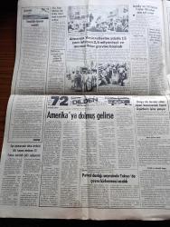 Günaydın Haber 2 Gazetesi - 5 Şubat 1974 - Alman Bild Am Sonntag Dergisine Göre Araplar Şimdi De Petrol Karşılığında Atom Bombası Almak İçin Harekete Geçti - Enver Sedat'ın Azlettiği Heykel'e Kaddafi Bakanlık Teklif Etti - Hükümet Programı Mecliste Tartışıldı - Süleyman Demirel Program Aşırı Cereyanlara Karşı Tedbir Getirmiyor Dedi - Avrupalılar Kaddafi'ye İslam Don Kişot'u Adını Taktı - Naim Talu Hükümetinin Hazırladığı Bütçeyi Yeni Hükümet Geri Aldı - Sovyetler Birliği Dışişleri Bakanı Gromiko Amerika İle Küba'yı Barıştıracak - Para İçinde Yüzen Arap Emirleri Gözlerini Avrupa'nın Tarihi Şatolarına Dikti - 72 Dilden Dünya Basını Ne Diyor - SEKA Kağıt Fabrikasında İşçilere Kıdem Teşvik İkramiyeleri Veriliyor -  Ünlü Sovyet Yazarı Soljenitzin'in Sabahtan Akşama Kadar Ölümle Tehdit Ediliyorum Dedi - Suudi Arabistan Ve Kuveyt Suriye'yi İsrail'e Karşı Girişeceği Savaşta Destekleyecek - Watergate Skandalı Amerikalılara 8 Milyon Dolara Mal Oldu - Ruslar Ünlü Ressamların Pullarını Bastı