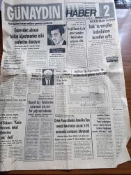 Günaydın Haber 2 Gazetesi - 11 Şubat 1974 - 06 Ankara Örsan Öymen Yazıyor - Milli Eğitim Bakanı Mustafa Üstündağ Valilere Genelge Gönderdi - Görevden Alınan Bütün Öğretmenler Eski Yerlerine Dönüyor - Ereğli Demir Çelik Grevi Yeniden Başlamadan Anlaşma Oldu - Cemal Tural İstifa Edince Bazı Millet Partililer Osman Bölükbaşı'yı Göreve Çağırdı - Kömür İşçileri Seçim Kampanyası İçin İşçi Partisi'ne 50 Bin Sterlin Gönderdi - Komşumuz Irak'ta İktidar Mücadelesinin Kısa Tarihi - Almanya'da Hayatı Felçe Uğratacak Grev Nedeniyle Brandt İşçi Liderlerine Uzlaşmak İçin Son Bir Çağrıda Bulundu - Tekel Bakanı Mahmut Türkmenoğlu Kesin Söylüyorum Tekel Maddelerine Zam Yok Dedi - Amerikan Başkan Yardımcısı Ford Petrol Ambargosu Devam Ederse Benzini Karneye Bağlamak Zorunda Kalacağız Dedi- Ziraat Ve Kimya Mühendisleri Odaları Haşhaş Ekiminin Devlet Kontrolünde Yapılmasını Öneriyor  - IRA - Kuzey İrlanda'da Son İki Yılda Öldürülenlerin Sayısı 951'e Yükseldi - Fidel Castro - Heinrich Böll'ün Oğlu Sorguda