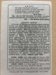 23 TEMMUZ 2002 - TAKVİM YAPRAĞI - DOĞUM GÜNÜ HEDİYESİ - BÜYÜK SAATLİ MAARİF TAKVİMİ - ATATÜRK - FARUK ORAY - GAZİ MUSTAFA KEMAL ATATÜRK - HÜSEYİN CAHİT YALÇIN - GAZETECİ HASAN FEHMİ'NİN VURULMASI - YAZAR VE SUNUCU CENK KORAY'IN VEFATI