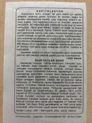 24 TEMMUZ 2002 - TAKVİM YAPRAĞI - DOĞUM GÜNÜ HEDİYESİ - BÜYÜK SAATLİ MAARİF TAKVİMİ - MUSTAFA KEMAL ATATÜRK - KAPİTÜLASYON - GAZETECİLER GÜNÜ