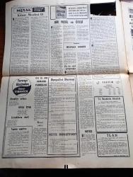 Babıalide Sabah Gazetesi - 24 Kasım 1969 - Hızla Uzayda Seyreden Apollo 12 Bugün Pasifik'e İniyor - Foto Macit Etken Bulgar Casusunu Yıllarca Oyaladı - EAS'da Grevci İşçiler Direnme Kararı Aldılar - Nusret Tuna Celal Bayar Senatörlük Hakkını Kazanmıştır Dedi - Aylak Hayri Çizen Vehip Sinan - Kayseri'de İlk Defa Olarak İki Şerefeli Minare Yapıldı - Kıbrıs Meselesi Yazan Münevver Ayaşlı - Turnayı Gözünden Yazan Günvar Otmanbölük - Aytaşı Moskova'da Sergileniyor - Vietnam'da Katliam Yalanlandı - Bücür Ve Uçan Halısı Karikatür - Hepşenler Karikatür - Peygamberimizin Seçtiği Ve Sevdiği Dört Büyük Halife Yazan İhsan Uzungüngör Yazı Dizisi - Selçuk Sultan'ı Geliyor Yazan S. Asaf Önen Yazı Dizisi - Yabancılara Göre Müslüman Türkler Yazı Dizisi - İstanbul'da Demirperde Yazan Hikmet Enveroğlu Yazı Dizisi - Feyz Ve Esrar Hazinesi Yazan Seyyid Abdülkadir Geylani Yazı Dizisi - 11 Ayın Sultanı Ramazan Köşesi - Ankaragücü Abdullah'ın Golüne Mani Olamadı Fenerbahçe Galip -  Göztepe Teknik Direktörü