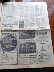 Babıalide Sabah Gazetesi - 24 Kasım 1969 - Hızla Uzayda Seyreden Apollo 12 Bugün Pasifik'e İniyor - Foto Macit Etken Bulgar Casusunu Yıllarca Oyaladı - EAS'da Grevci İşçiler Direnme Kararı Aldılar - Nusret Tuna Celal Bayar Senatörlük Hakkını Kazanmıştır Dedi - Aylak Hayri Çizen Vehip Sinan - Kayseri'de İlk Defa Olarak İki Şerefeli Minare Yapıldı - Kıbrıs Meselesi Yazan Münevver Ayaşlı - Turnayı Gözünden Yazan Günvar Otmanbölük - Aytaşı Moskova'da Sergileniyor - Vietnam'da Katliam Yalanlandı - Bücür Ve Uçan Halısı Karikatür - Hepşenler Karikatür - Peygamberimizin Seçtiği Ve Sevdiği Dört Büyük Halife Yazan İhsan Uzungüngör Yazı Dizisi - Selçuk Sultan'ı Geliyor Yazan S. Asaf Önen Yazı Dizisi - Yabancılara Göre Müslüman Türkler Yazı Dizisi - İstanbul'da Demirperde Yazan Hikmet Enveroğlu Yazı Dizisi - Feyz Ve Esrar Hazinesi Yazan Seyyid Abdülkadir Geylani Yazı Dizisi - 11 Ayın Sultanı Ramazan Köşesi - Ankaragücü Abdullah'ın Golüne Mani Olamadı Fenerbahçe Galip -  Göztepe Teknik Direktörü