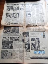 Halk'a Ve Olaylara Tercüman Gazetesi - 25 Aralık 1965 - Kağıthane Cam Fabrikasında Facia İnfilak 12 Ölü 7 de Yaralı Var - 2400 Din Adamı'nın İntibakı Sağlanacak - Yunanlılar 12 Adalara Askerî Yığınak Yapıyor - Hakim Halimem Türküsünü Adliyede Çaldı - Hâkim Bilirkişi Gönül Yazar Plağı Mahkemede Birkaç Defa Dinlediler - Yol Dergisi Yazan Ahmet Kabaklı - Bulutlar Dağılınca Yazan Muazzez Tahsin Berkant Yazı Dizisi - Suriye'nin Yeni Başbakanı Salah Bitar - Katerina'nın Gözyaşları Yazan Murat Sertoğlu Yazı Dizisi - Kazıklı Voyvoda Yazan Yakup Özdemir - Sır Veren Ölür Yazan Hayri Muhittin Dalkılıç Yazı Dizisi - Silah Kanunu Çizen Bishop - Sihirbaz Mandrake Çizen Falk Davise- Ayların Sultanı Ramazan Derleyen Murat Sertoğlu - Gülriz Sururi Ve Engin Cezzar Yaşar Kemal'in Tenekesi için Kapalı Gişe Oynuyorlar - Madame Butterfly İstanbul Operasında - Beşiktaş İzmirspor Maçı - Fenerbahçe PTT Maçını Romen Hakem İdare Edecek - Brezilya'nın Siyah İncisi Pele Evleniyor - At Yarışları Tahminleri - Beykoz