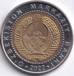 ÖZBEKİSTAN 1000 SOM 2022 İslam Medeniyeti Merkezi  ÇİL
