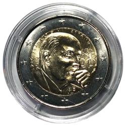Fransa 2 Euro 2016 Hatıra Sertifikalı ÇİL --  François Mitterrand