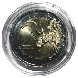 Belçika 2 Euro 2012 Hatıra Sertifikalı ÇİL -- Kraliçe Elisabeth Yarışması’nın 75. Yılı