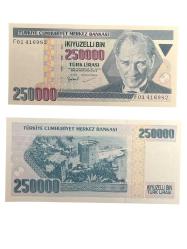 7.Emisyon 250.000 Türk Lirası F01 416982