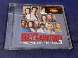 GREYS ANATOMY 3 SOUNDTRACK FILM MÜZİK CD