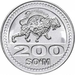 ÖZBEKİSTAN 200 Som, 2018 ÇİL