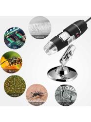 USB Dijital Mikroskop, El 40X-1000X Büyütme Endoskopu