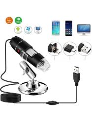 USB Dijital Mikroskop, El 40X-1000X Büyütme Endoskopu