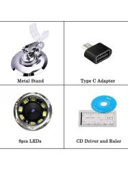 USB Dijital Mikroskop, El 40X-1000X Büyütme Endoskopu