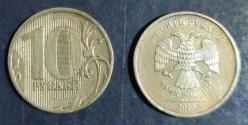 Rusya 10 Ruble 2010