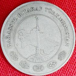 TÜRKMENİSTAN 50 Tenge, 2009 ÇÇT+