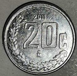 LOT.12 » MEKSİKA 2011  20 CENTAVOS
