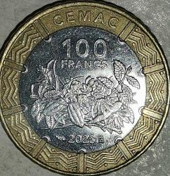 LOT.10 » ORTA  AFRİKA  2023   100 FRANK