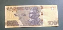 Zimbabwe 2020 100 Dolar Çil