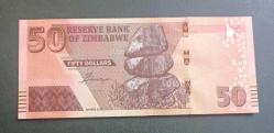 Zimbabwe 2020 50 Dolar Çil