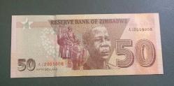 Zimbabwe 2020 50 Dolar Çil
