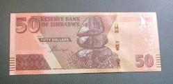 Zimbabwe 2020 50 Dolar Çil
