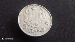 5 FRANK 1945 MONAKO