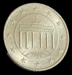 Almanya 2002 J 10 Euro Cent