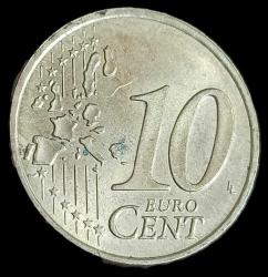 Almanya 2002 J 10 Euro Cent