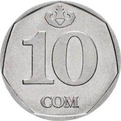 KIRGIZİSTAN 10 Som, 2009 ÇA+