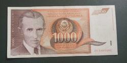 Yugoslavya 1990 1000 Dinar Çil
