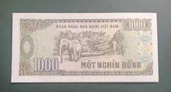 Vietnam 1988 1000 Dong Çil