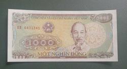 Vietnam 1988 1000 Dong Çil