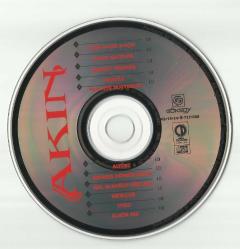 AKIN | SUSKUN YÜREĞİM | ORİJİNAL CD | 1995 İLK BASKI