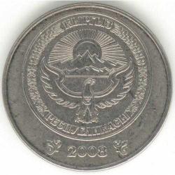 KIRGIZİSTAN 3 Som, 2008 ÇÇT+