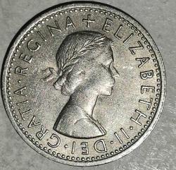 İNGİLTERE  1966   6 PENCE