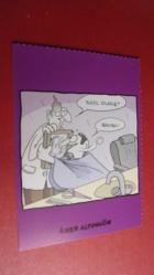 Efemera - Uykusuz 2018 -İlker Altungök- Karikatür Temalı Kartpostal - kitantik - kitaLog