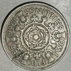 İNGİLTERE 1966  2 SHILING