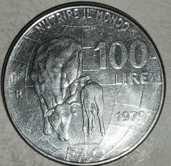 İTALYA 1979  100 LİRE FAO