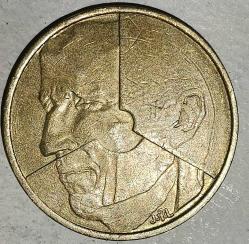 BELÇİKA  1986  5 FRANK