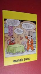 Uykusuz 2018 -Mustafa Satıcı- Karikatür Temalı Kartpostal