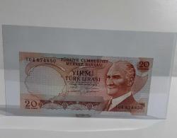 20 Türk  Lirası  6 Emisyon  Yirmi TL  Çil